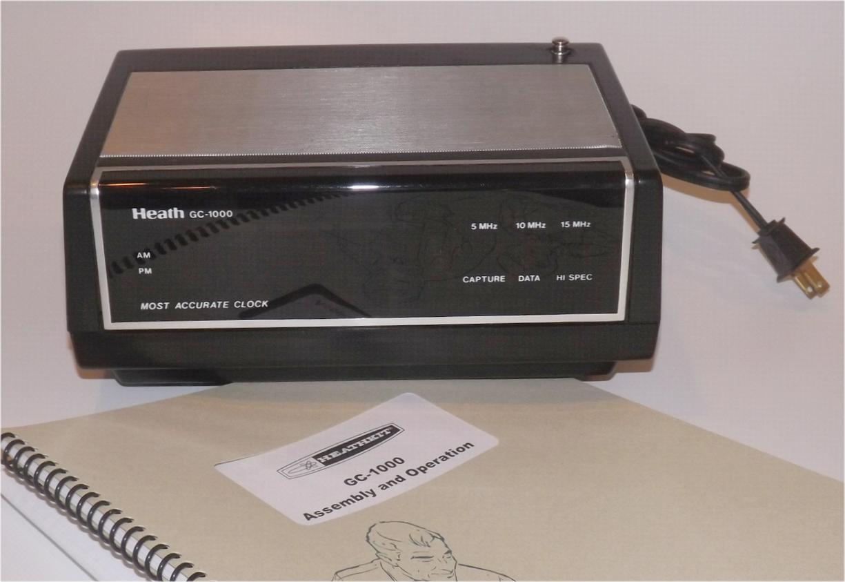 Heathkit WWV Atomic Clock model GC1000 eBay