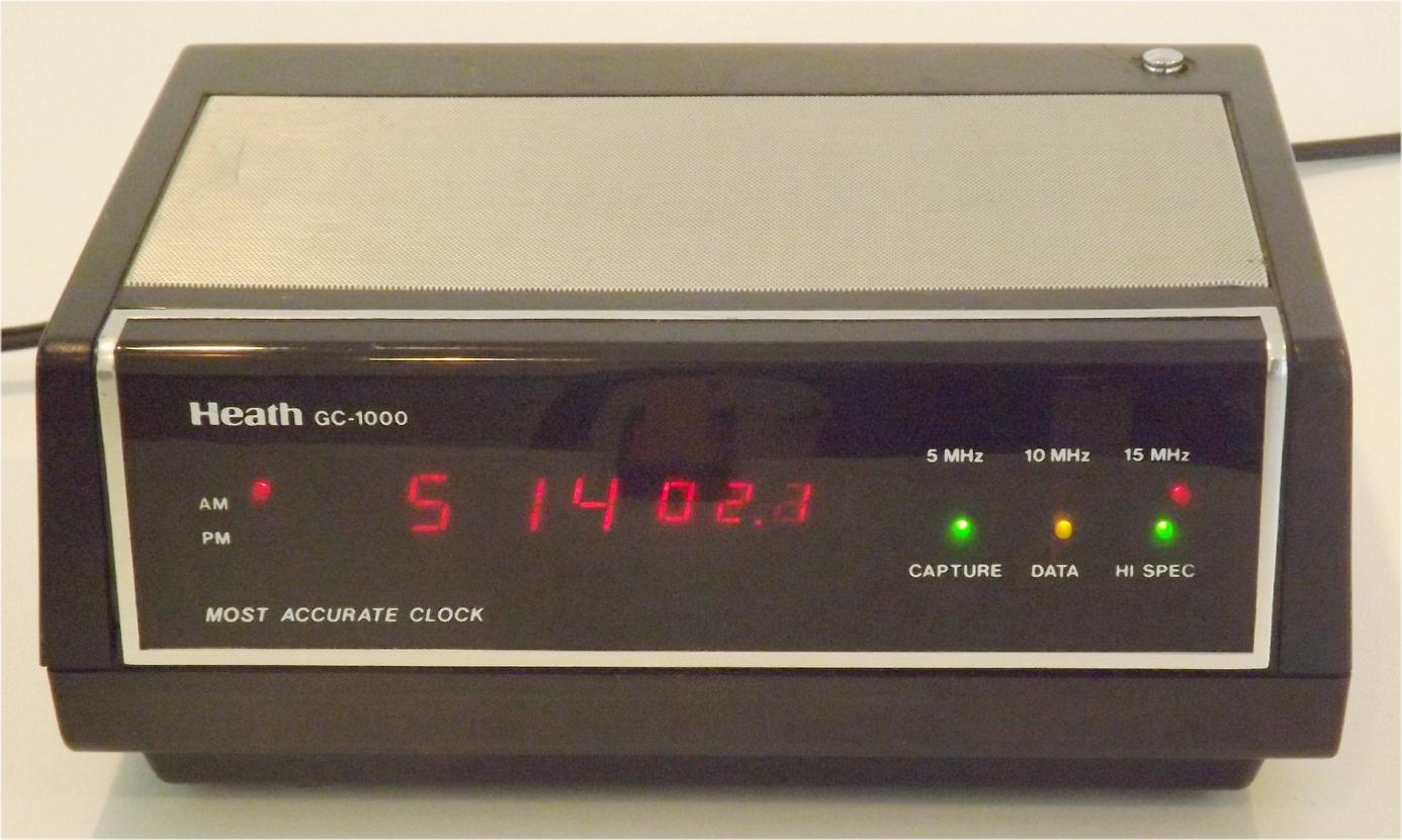 Heathkit WWV Atomic Clock model GC1000 eBay