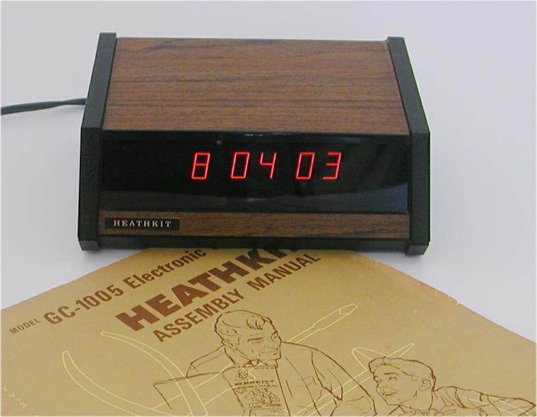 Heathkit Digital Clock Model GC1005 ** Brand New Displays