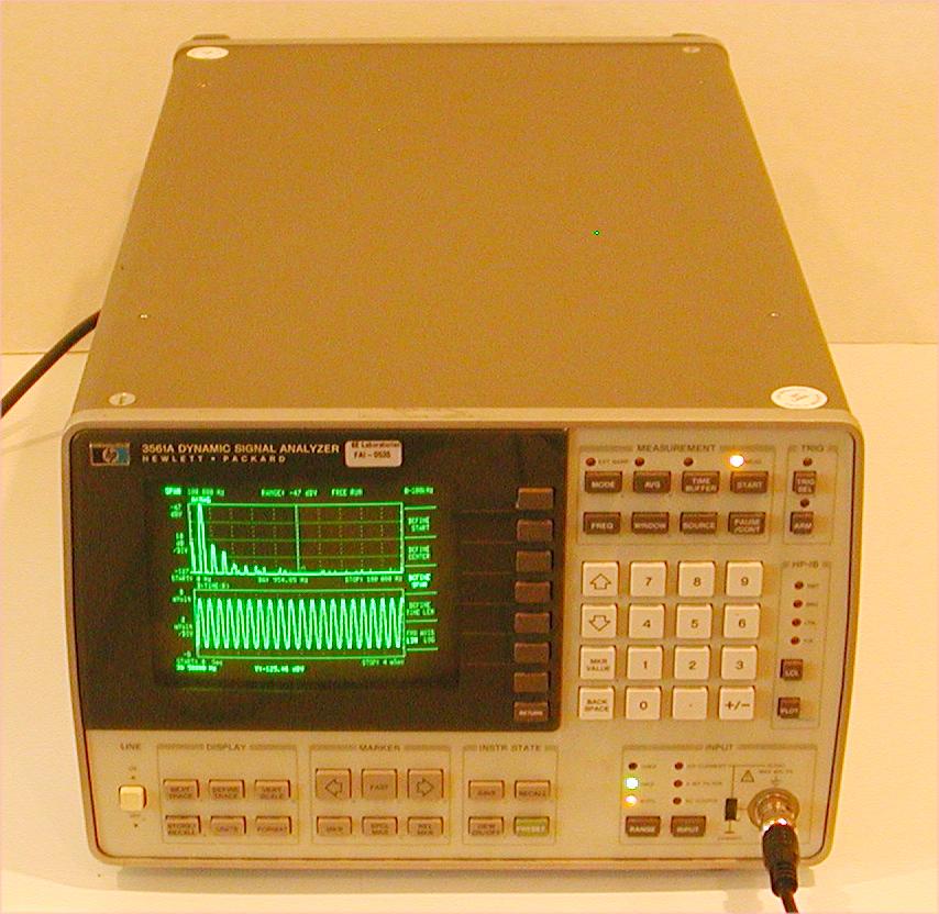 HP Agilent 3561A Dynamic Signal Analyzer (125uHz100KHz) eBay