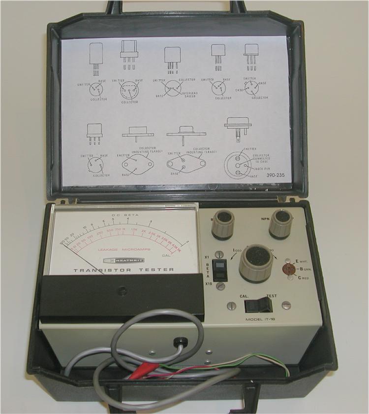 Heathkit Transistor Tester model IT18 eBay