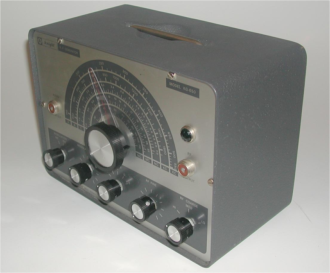 Kight Kit RF Generator Model KG650 (Heathkit SG8 Clone) eBay