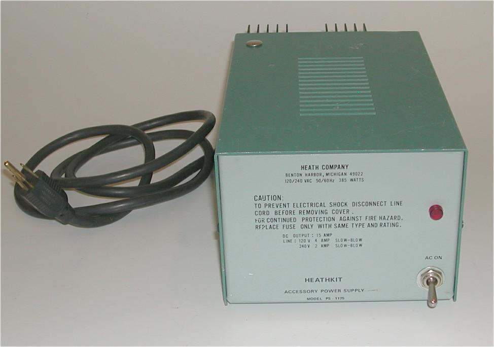 Heathkit 12 VDC Power Supply model PS1175 ** 15 Amps