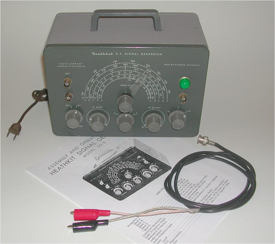Heathkit RF Generator model SG8 eBay